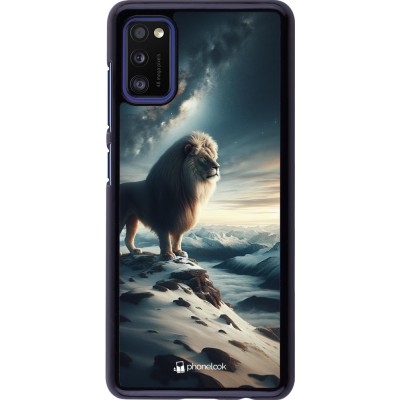 Coque Samsung Galaxy A41 - Le lion blanc