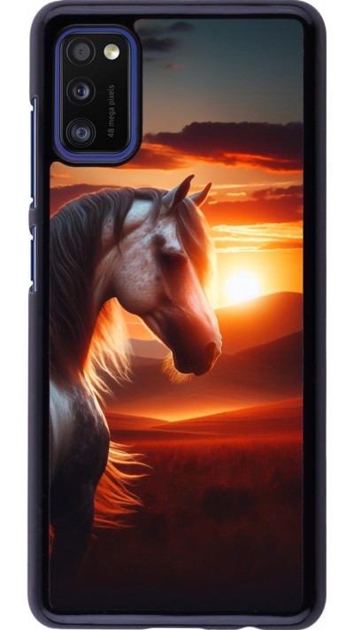 Coque Samsung Galaxy A41 - Majestic Sunset Horse