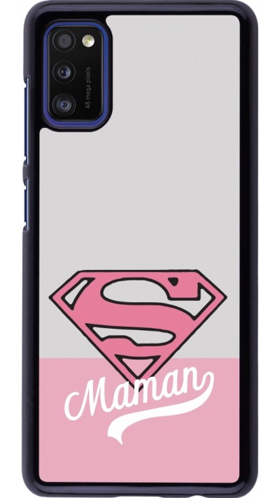 Coque Samsung Galaxy A41 - Mom 2024 Super hero maman