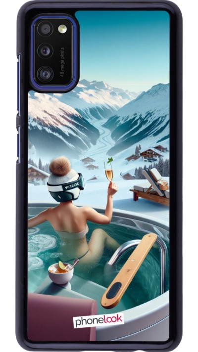 Coque Samsung Galaxy A41 - Montagne Glamour Jacuzzi