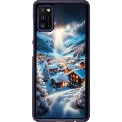 Coque Samsung Galaxy A41 - Mont Neige Lumière