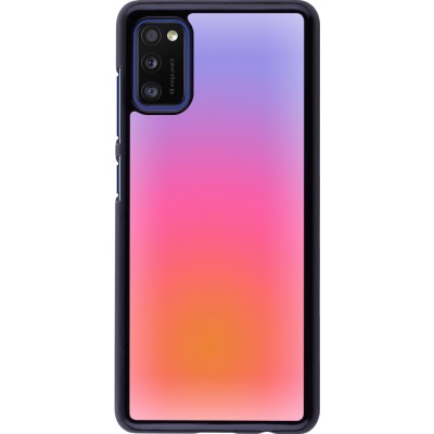 Coque Samsung Galaxy A41 - Orange Pink Blue Gradient