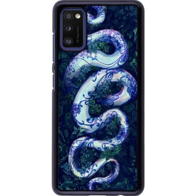 Coque Samsung Galaxy A41 - Serpent Blue Anaconda