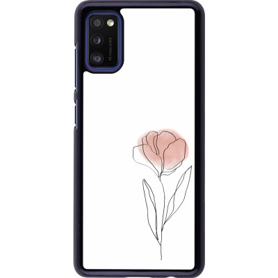 Coque Samsung Galaxy A41 - Spring 23 minimalist flower