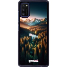 Coque Samsung Galaxy A41 - Sunset Forest Lake