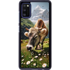 Samsung Galaxy A41 Case Hülle - Kuh Berg Wallis