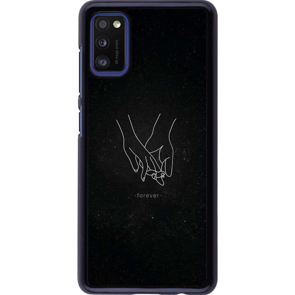 Coque Samsung Galaxy A41 - Valentine 2023 hands forever