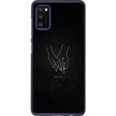 Coque Samsung Galaxy A41 - Valentine 2023 hands forever