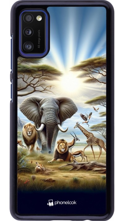 Coque Samsung Galaxy A41 - Vie sauvage africaine