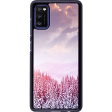 Coque Samsung Galaxy A41 - Winter 22 Pink Forest