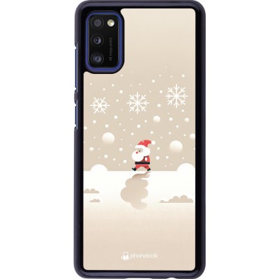 Coque Samsung Galaxy A41 - Noël 2023 Minimalist Santa