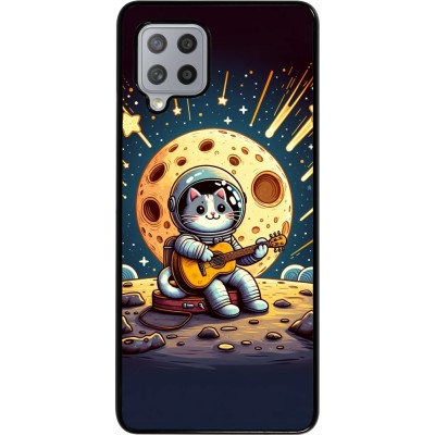 Coque Samsung Galaxy A42 5G - AstroCat RockLune