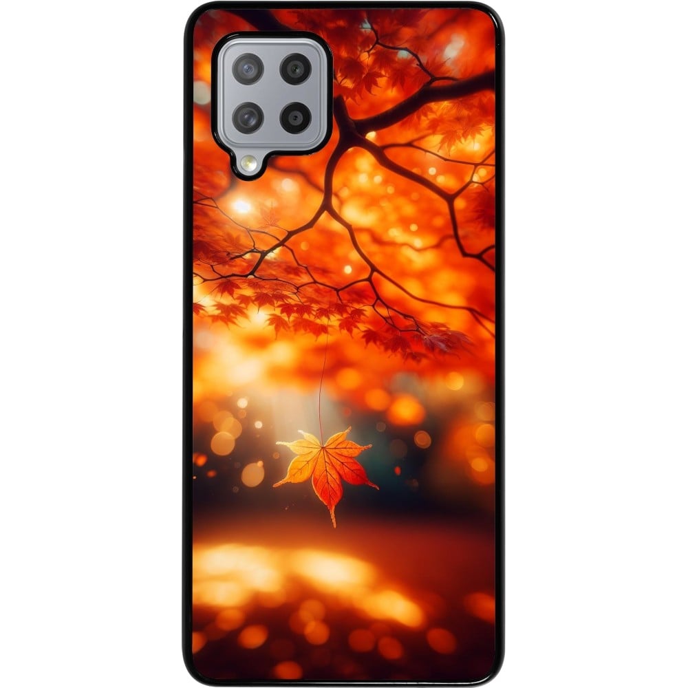 Coque Samsung Galaxy A42 5G - Automne Magique Orange