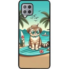 Coque Samsung Galaxy A42 5G - Chat Surf Style