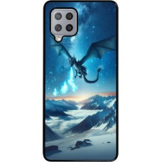 Coque Samsung Galaxy A42 5G - Dragon nocturne montagne