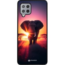 Coque Samsung Galaxy A42 5G - Elephant Sunrise Beauty