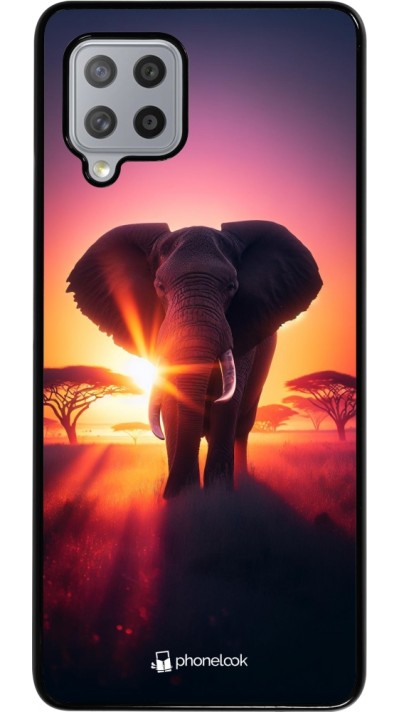 Coque Samsung Galaxy A42 5G - Elephant Sunrise Beauty