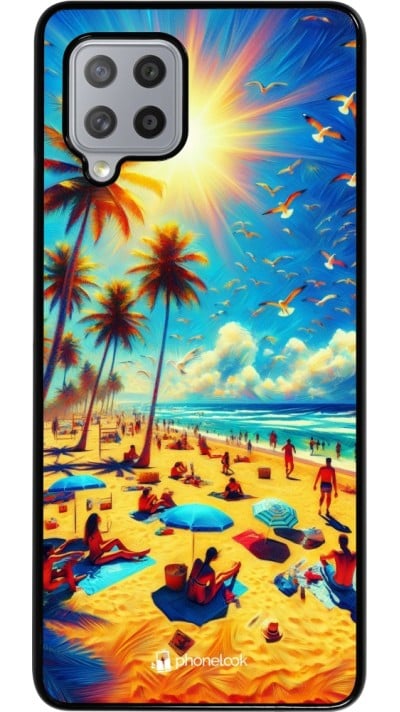 Coque Samsung Galaxy A42 5G - Été Paradis Paint