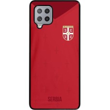 Samsung Galaxy A42 5G Case Hülle - Serbien 2022 personalisierbares Fussballtrikot