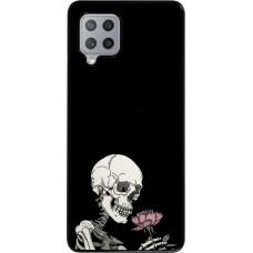 Coque Samsung Galaxy A42 5G - Halloween 2023 rose and skeleton