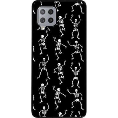 Coque Samsung Galaxy A42 5G - Halloween 2024 dancing skeleton