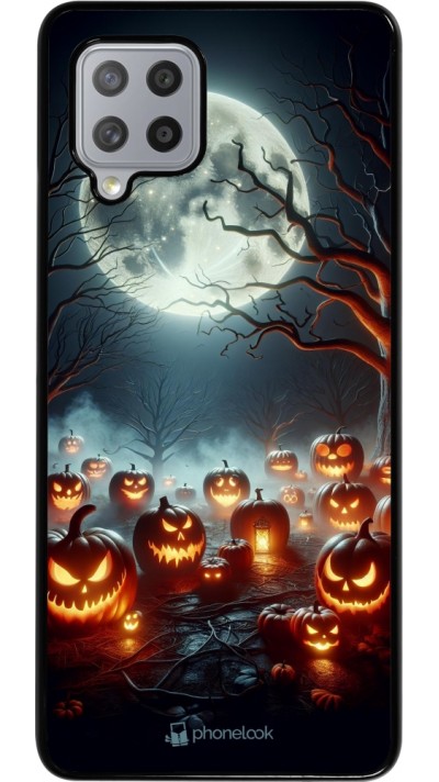 Coque Samsung Galaxy A42 5G - Halloween 2024 Many Pumpkins