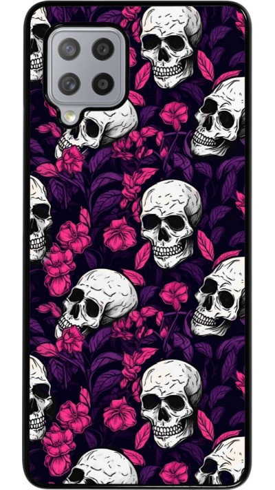 Coque Samsung Galaxy A42 5G - Halloween 2024 romantic skulls