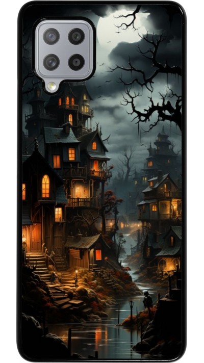 Coque Samsung Galaxy A42 5G - Halloween 2024 scary town