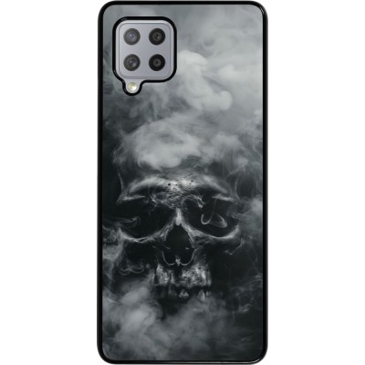 Coque Samsung Galaxy A42 5G - Halloween 2024 smoky skull