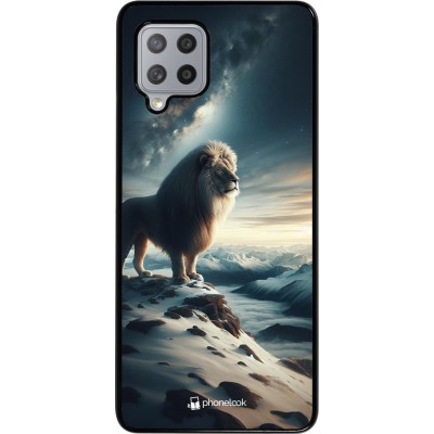 Coque Samsung Galaxy A42 5G - Le lion blanc