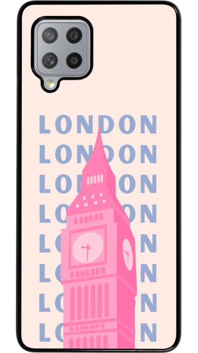 Coque Samsung Galaxy A42 5G - London Pink Print