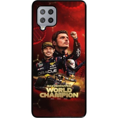 Coque Samsung Galaxy A42 5G - Max Verstappen Champion 2023