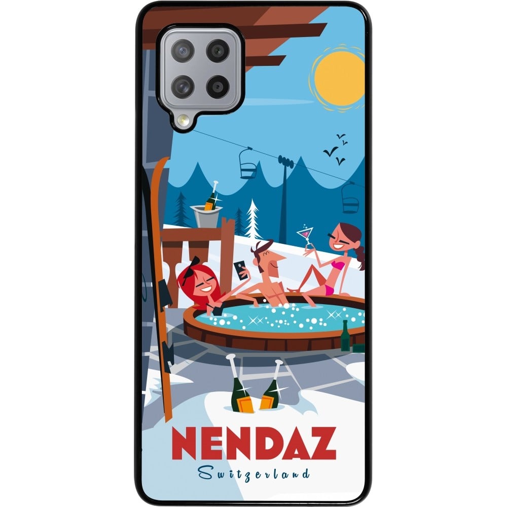 Coque Samsung Galaxy A42 5G - Nendaz Mountain Jacuzzi