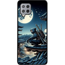 Coque Samsung Galaxy A42 5G - Ninja sous la lune