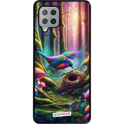 Coque Samsung Galaxy A42 5G - Oiseau Nid Forêt