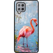 Coque Samsung Galaxy A42 5G - Paint Flamingo