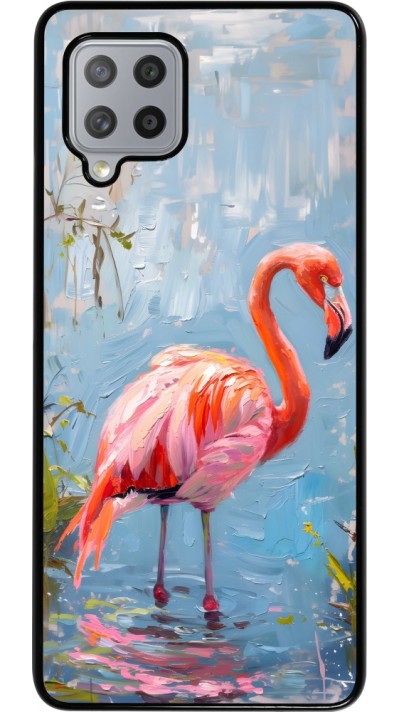 Coque Samsung Galaxy A42 5G - Paint Flamingo