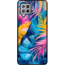 Coque Samsung Galaxy A42 5G - Palms Blue