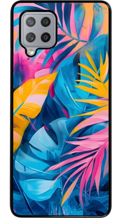 Coque Samsung Galaxy A42 5G - Palms Blue