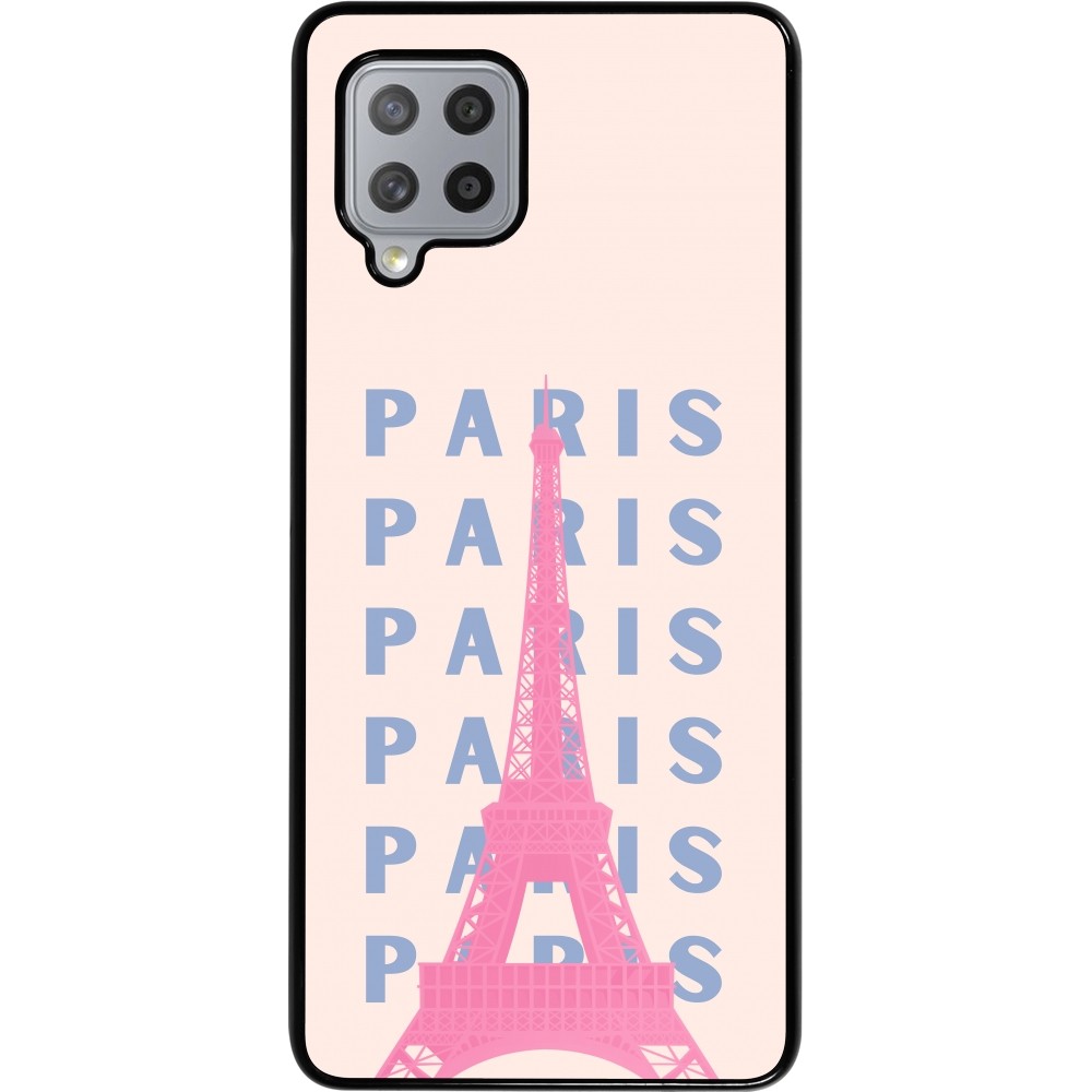 Coque Samsung Galaxy A42 5G - Paris Pink Print