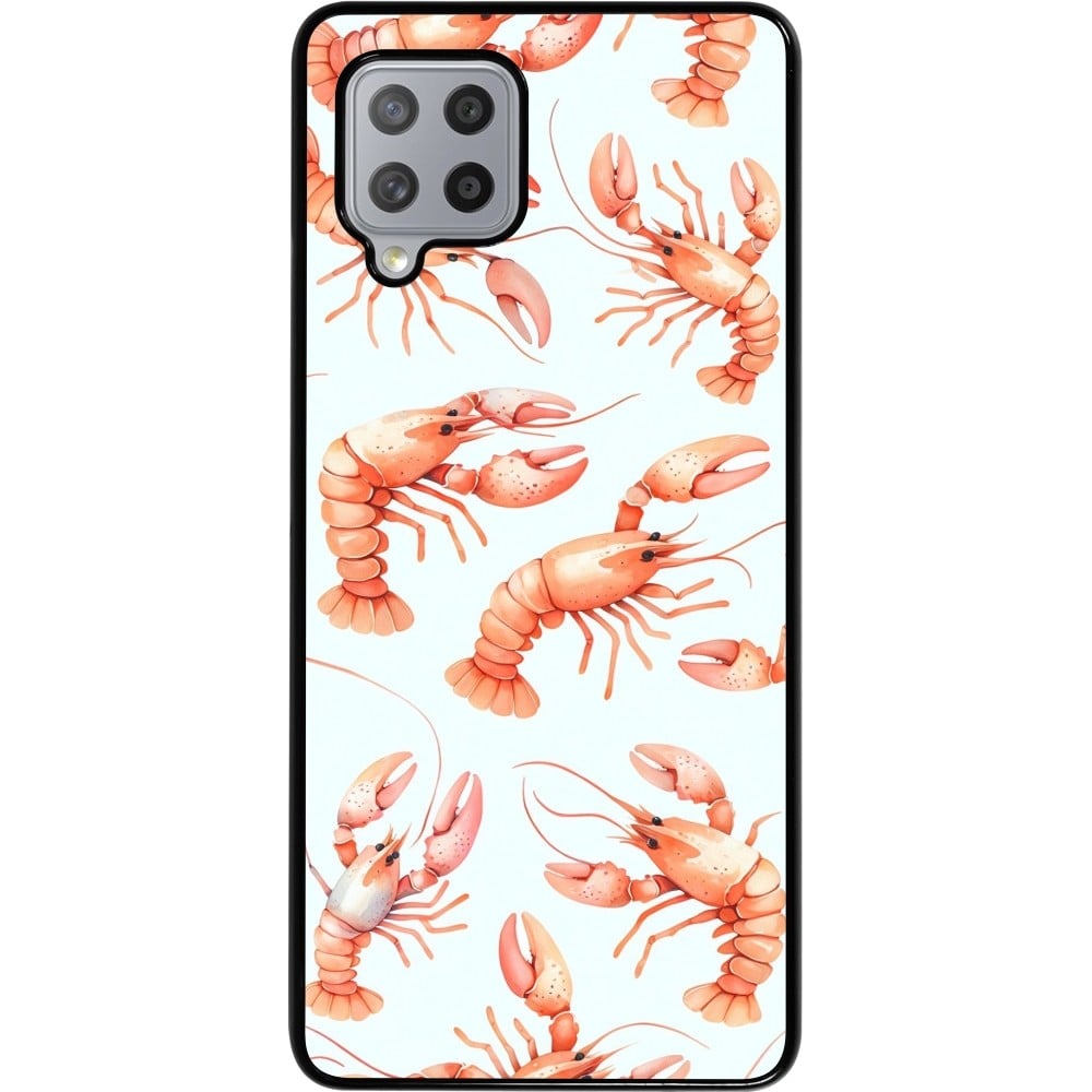 Coque Samsung Galaxy A42 5G - Pattern de homards pastels