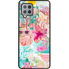 Coque Samsung Galaxy A42 5G - Preppy Collage Aloha