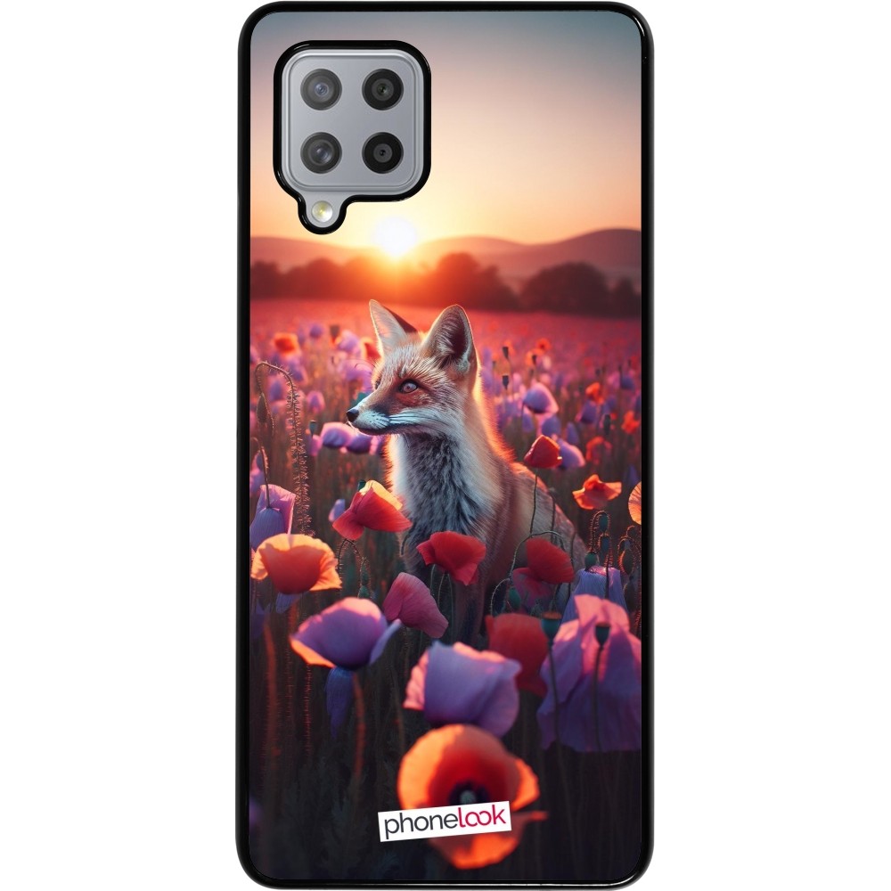 Coque Samsung Galaxy A42 5G - Renard pourpre au crépuscule