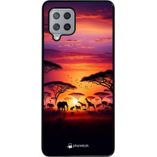 Coque Samsung Galaxy A42 5G - Safari sunset wildlife