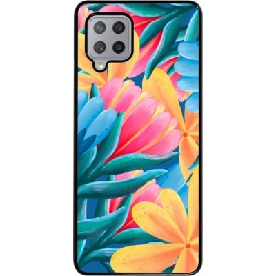 Coque Samsung Galaxy A42 5G - Spring 23 colorful flowers