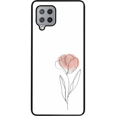 Coque Samsung Galaxy A42 5G - Spring 23 minimalist flower