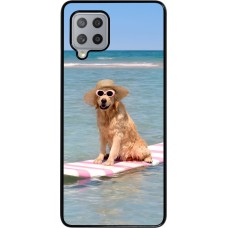 Coque Samsung Galaxy A42 5G - Summer Dog on Paddle