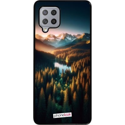 Coque Samsung Galaxy A42 5G - Sunset Forest Lake