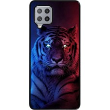 Coque Samsung Galaxy A42 5G - Tiger Blue Red