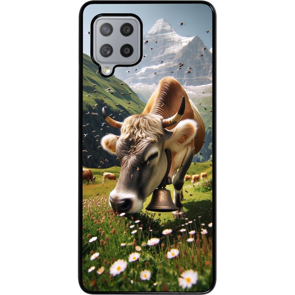 Coque Samsung Galaxy A42 5G - Vache montagne Valais